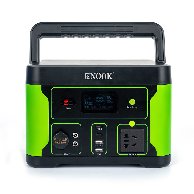 Solar Outdoor Emergency Portable Power Station 500W LFP Battery Type