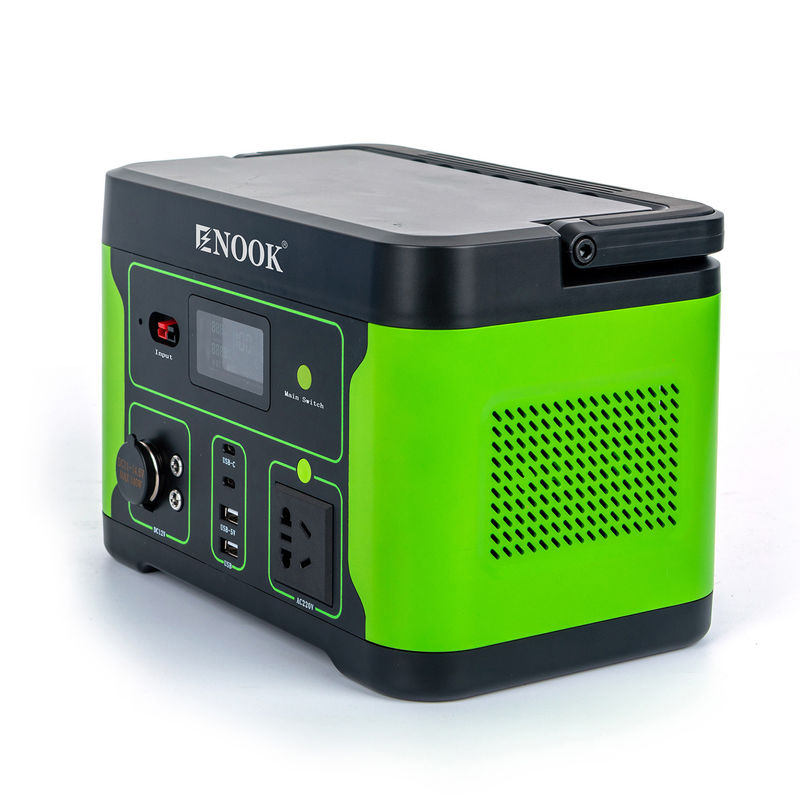 Solar Outdoor Emergency Portable Power Station 500W LFP Battery Type