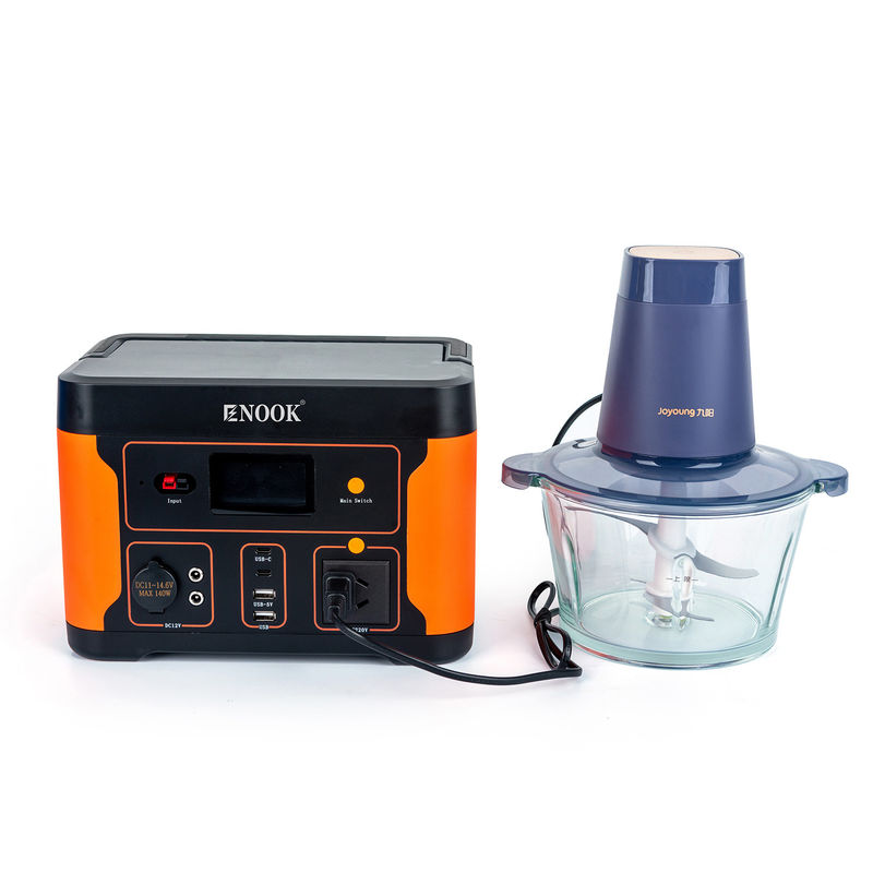 Portable 500W Home Energy Storage Battery Solar Charging Station LFP Battery Type