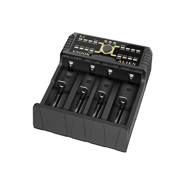 Enook E4 Li Ion Batteries Charger Discharge With Ake Charge DC 3.6V / 3.7V