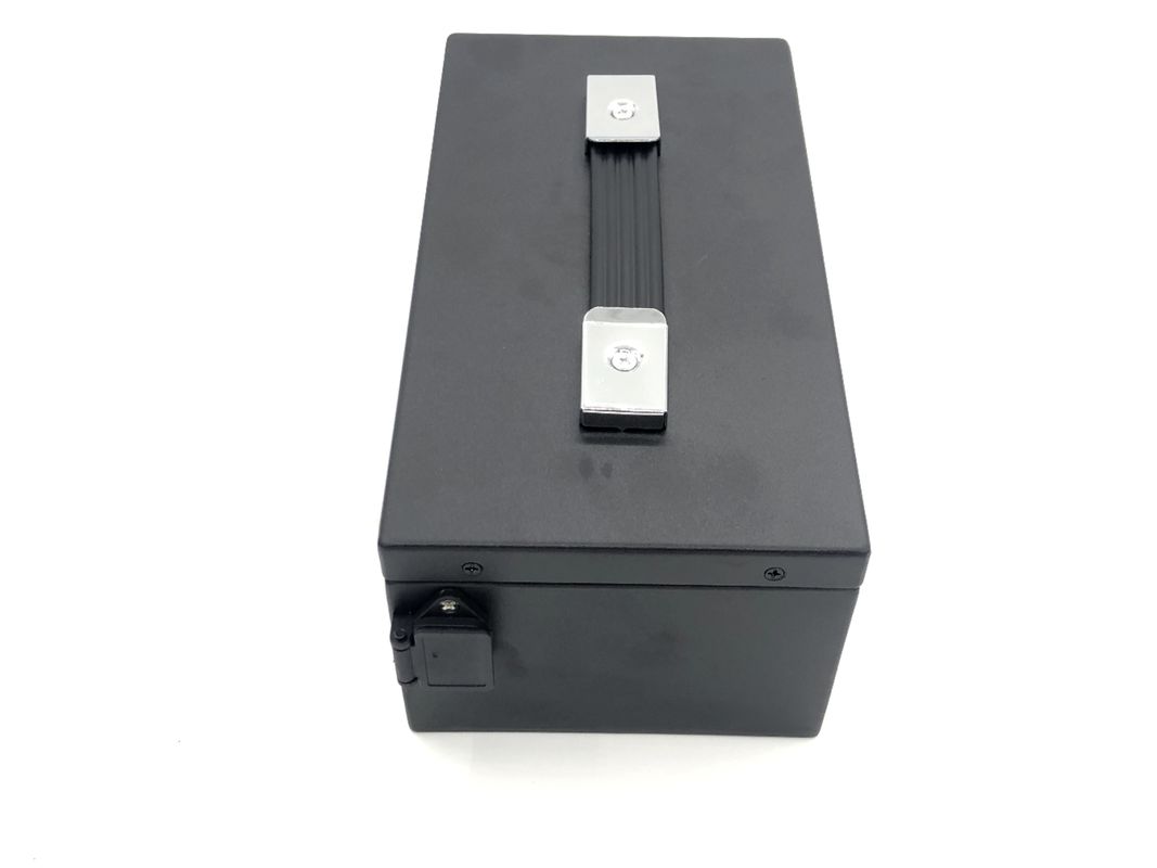 Black Type E Bike Battery 20A 48v 20ah Lithium Ion Battery Cells