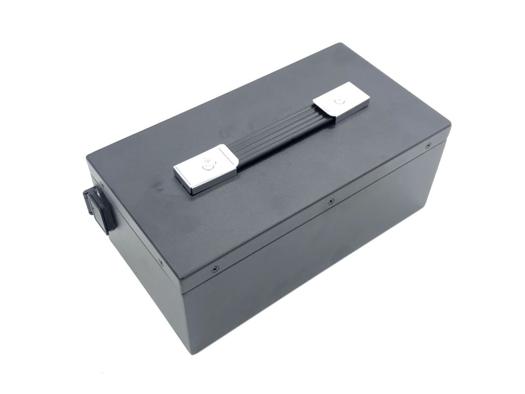 Black Type E Bike Battery 20A 48v 20ah Lithium Ion Battery Cells