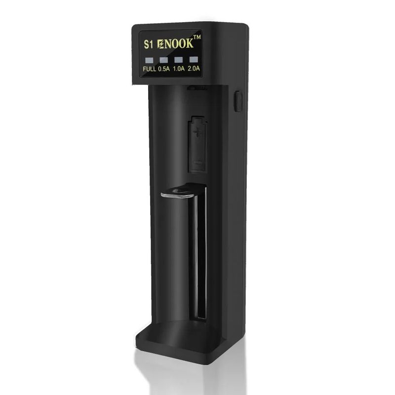DC 4.2V Li Ion Batteries Charger Smart Multi Charger With 2A 1A 0.5A Current