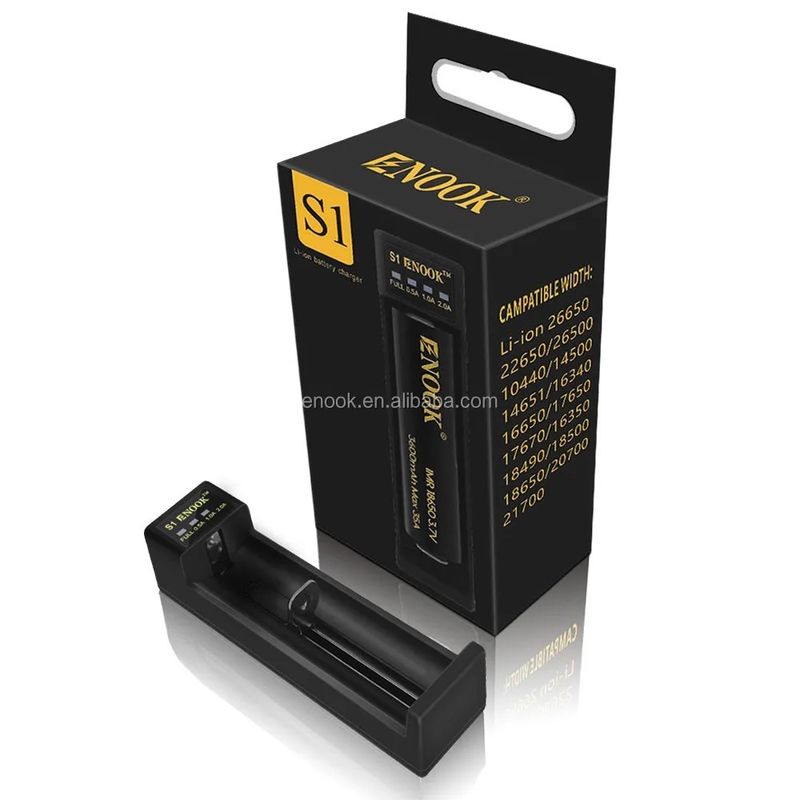 DC 4.2V Li Ion Batteries Charger Smart Multi Charger With 2A 1A 0.5A Current