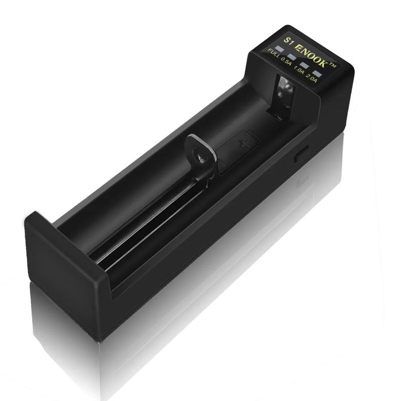 DC 4.2V Li Ion Batteries Charger Smart Multi Charger With 2A 1A 0.5A Current