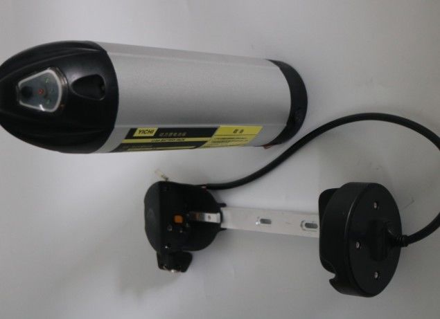 Sliver Kettle Type Li Ion E Bike Battery 10Ah - 20Ah 36V Lithium Battery Pack