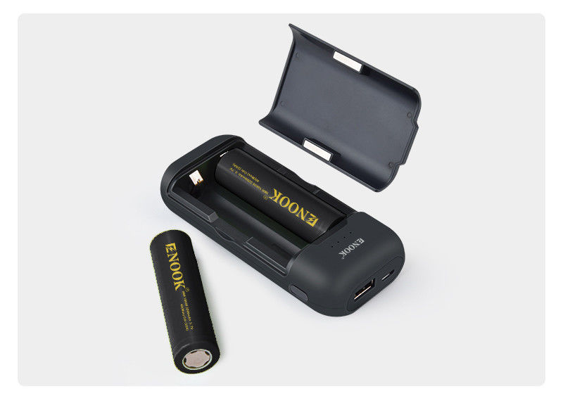 Removable 18650 21700 Lithium Ion Battery Charger Type C Fast Charging Power Bank