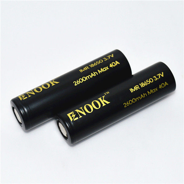 Enook high discharge rate 18650 globe battery enook 18650 2600mAh 40A 18650 lithium ion battery