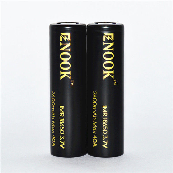 Enook high discharge rate 18650 globe battery enook 18650 2600mAh 40A 18650 lithium ion battery