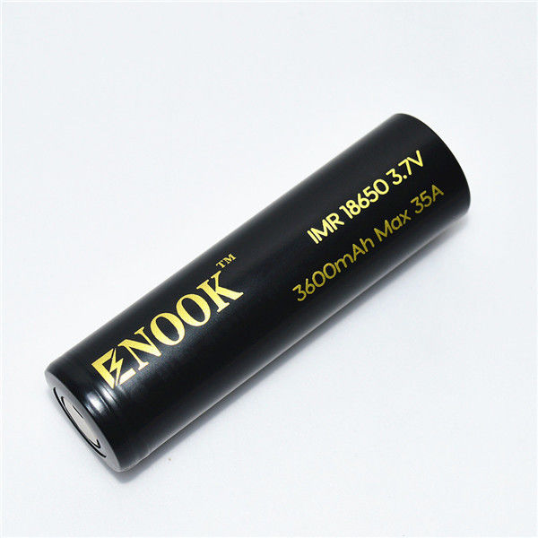 High discharge rate 3600mAh Max 35A 18650 rechargeable battery 3.7V Lithium ion Battery