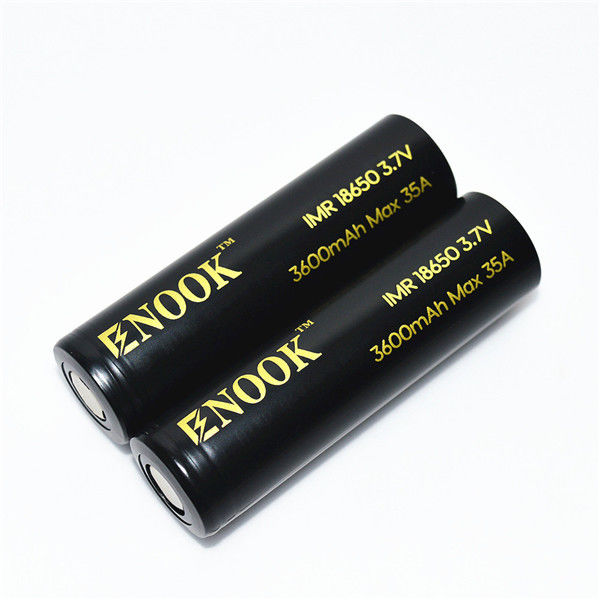 High discharge rate 3600mAh Max 35A 18650 rechargeable battery 3.7V Lithium ion Battery