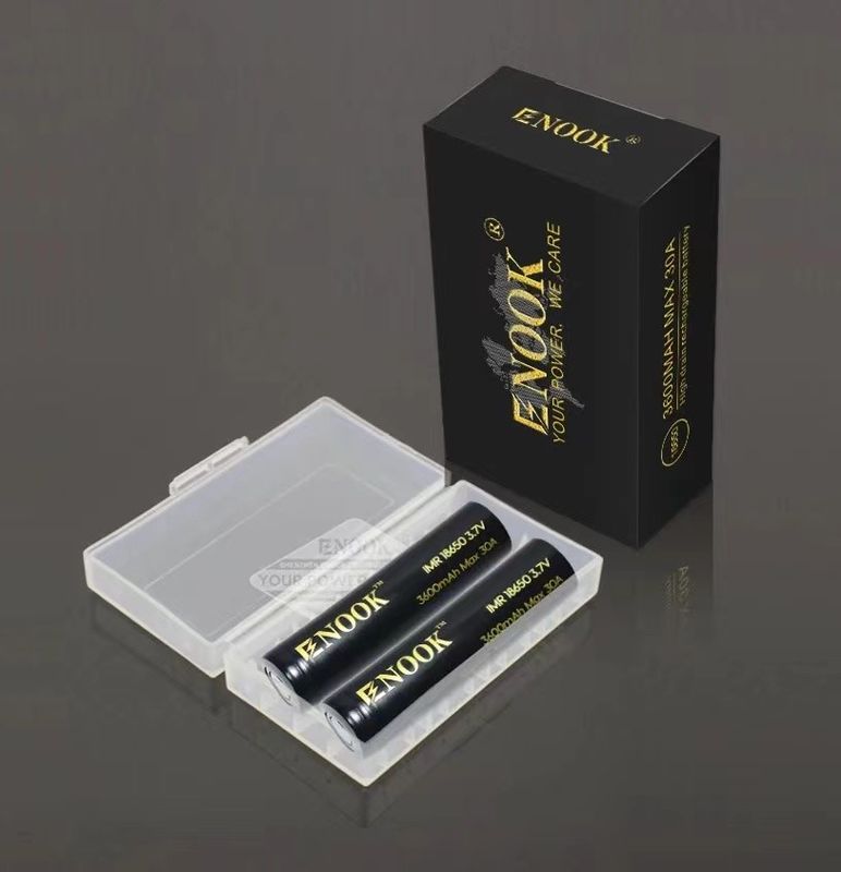 18650 Rechargeable Lithium Ion Battery Cell 3.7V 3600mAh Flat Top Type