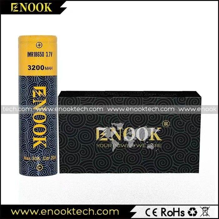 18650 Lithium Ion Battery Cell 3200mAh 3.7V High Discharge Rate For Laptop