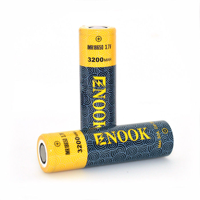 18650 Lithium Ion Battery Cell 3200mAh 3.7V High Discharge Rate For Laptop