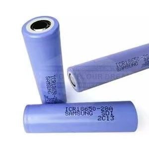 Rechargeable 3.7 V 18650 Li Ion Battery 2800mAh High Power Lithium Ion Battery