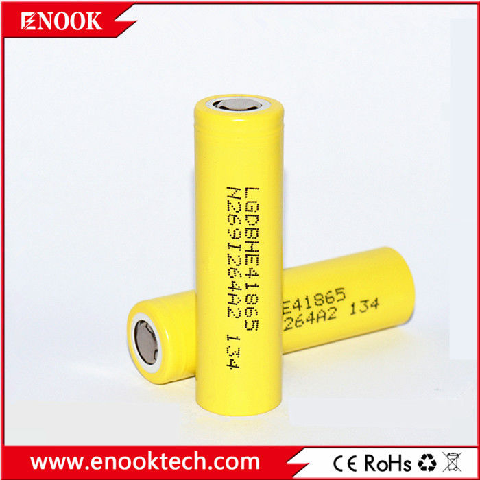 Wholesale  HE4 battery, ICR18650HE4 18650 2500mAh 3.6V he4 battery, he2 35Amps 18650 3.7v lithium ion polymer battery