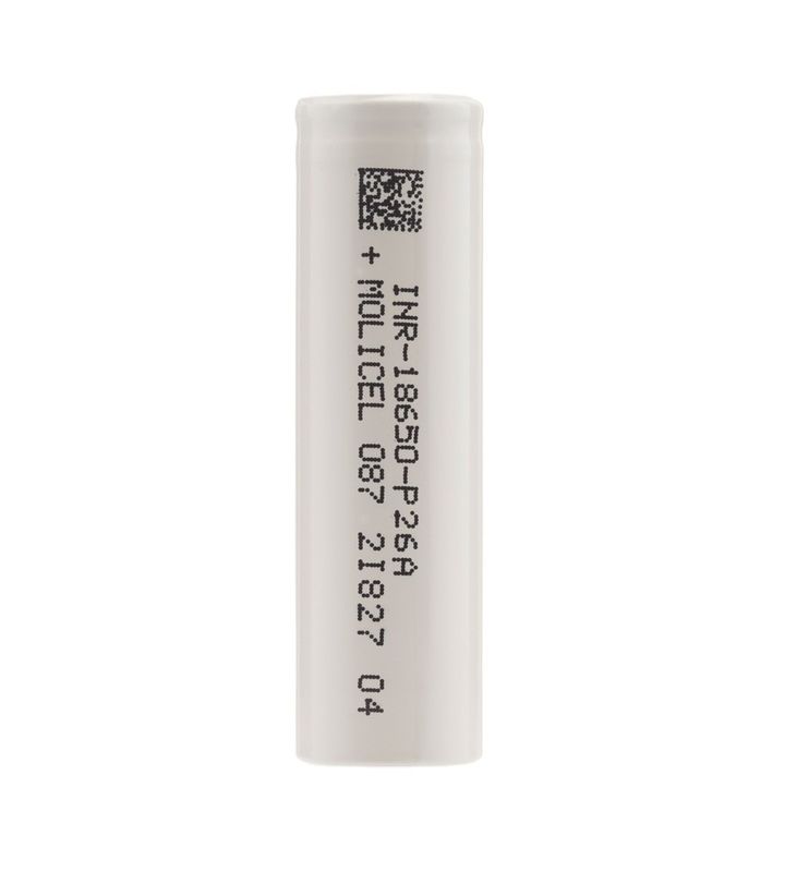 Molicel P26A 18650 Battery Cell Lithium Ion 35A 3.7 V Rechargeable Battery 2600mah