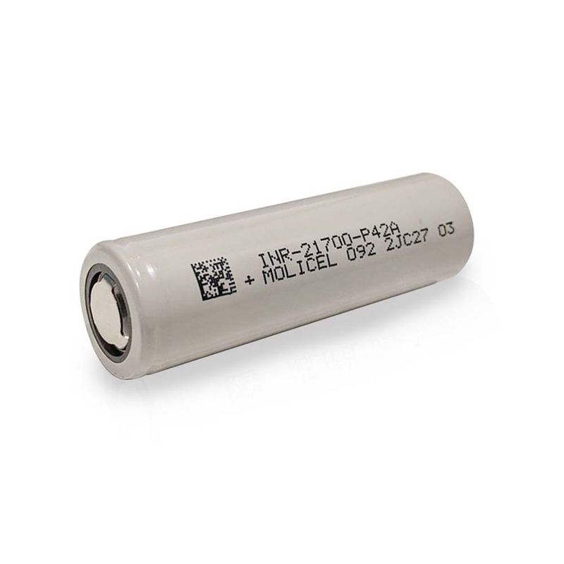 Molicel P42A Lithium Ion Battery Cell 4200mAh 45A 3.7V 21700 Li Ion Battery