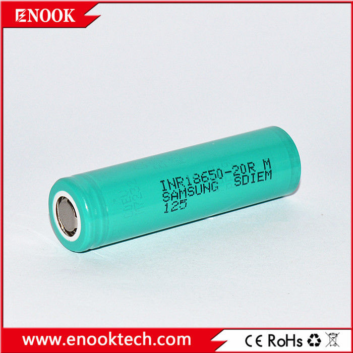In stock 18650 samsung 20R 3.7v 2000mah 18650 Lithium Rechargeable Li-ion Battery For Battery Pack