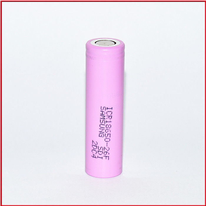 Rechargeable 18650 Battery Cell 3.7V 2600mah 18650 Li Ion Battery For Flashlight