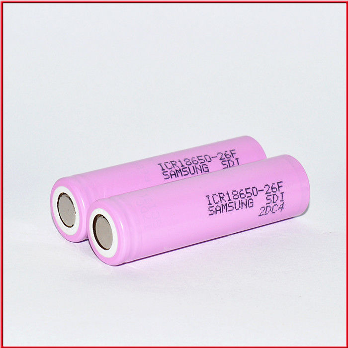 Rechargeable 18650 Battery Cell 3.7V 2600mah 18650 Li Ion Battery For Flashlight
