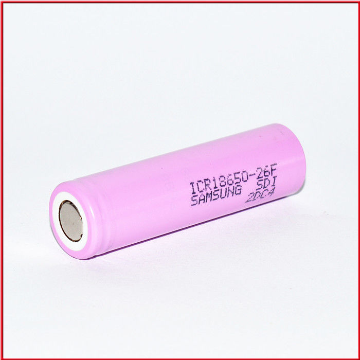 SAM ICR18650 26F 2600mAh 26JM 26J 26H 3.6V 18650 2600mAh lithium battery 510 thread battery
