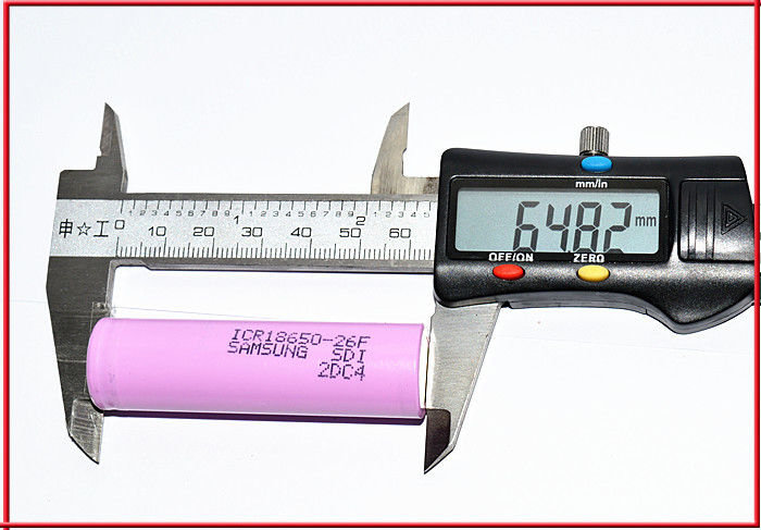 SAM ICR18650 26F 2600mAh 26JM 26J 26H 3.6V 18650 2600mAh lithium battery 510 thread battery