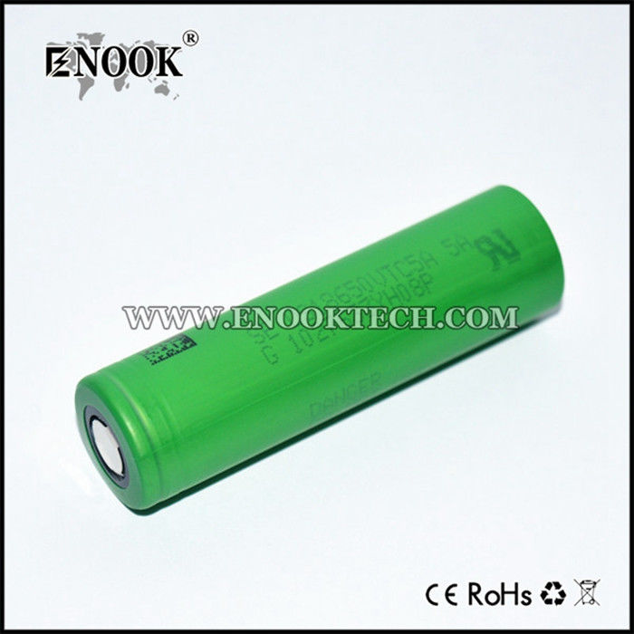 Specifications of Vtc5 battery 2600mAh wholesale in ion rechargeable battery 3.7V 18650 battery