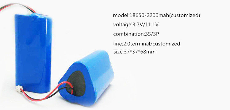 3S3P 18650 Lithium Ion Battery Pack 2200mah 3.7V 11.1V For electric tools