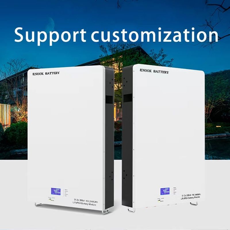 51.2V Home Energy Storage Battery LFP LiFePO4 Solar Battery For Hybrid Inverter