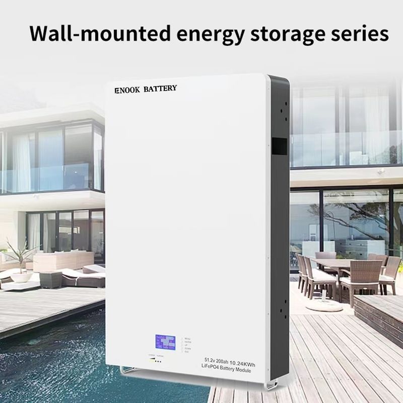 51.2V LiFePO4 Solar Home Energy Storage Battery Customized For Hybrid Inverter