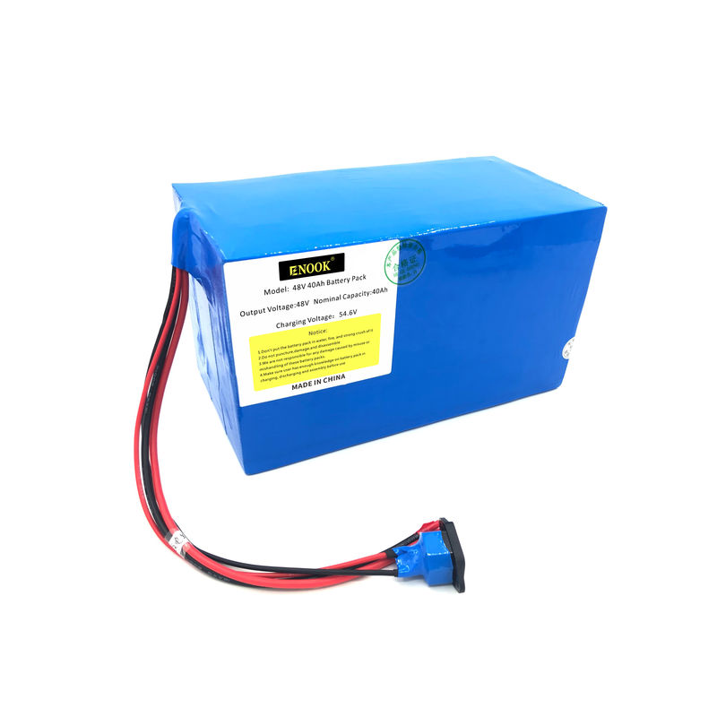 Blue Type 48V 40ah E Scooter Lithium Ion Battery Customized For Electric Vehicles