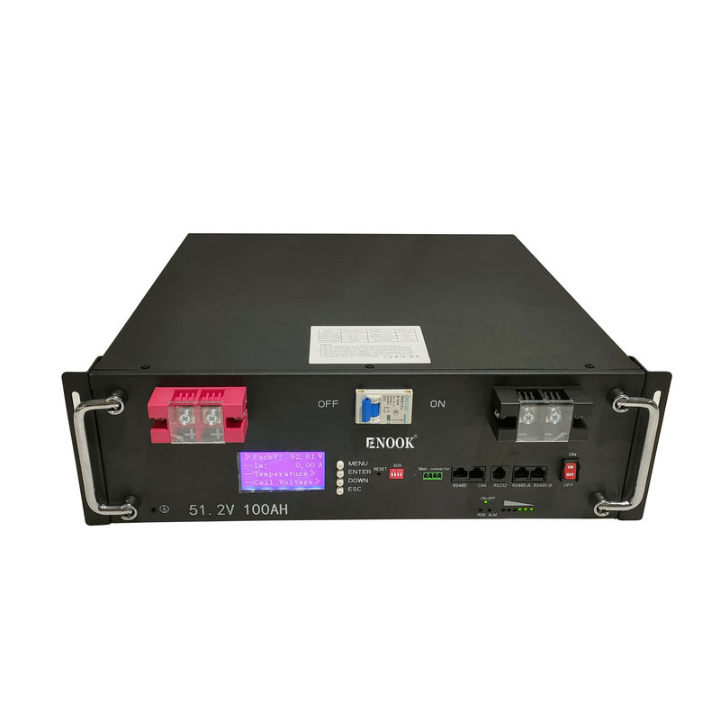 5Kw 10Kw 20 Kw Server Rack Mounted Battery 48V Lifepo4 Battery Pack For Solar System