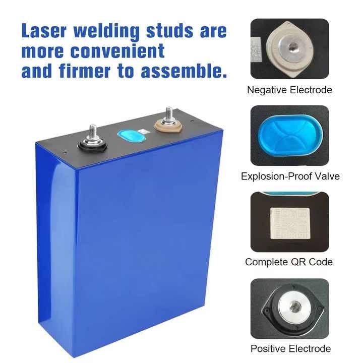 US EU Stock EV LF105 3.2v Lifepo4 cell Golf Cart RV Forklift Grade A 100ah 105ah 115ah Prismatic Lithium ion Battery