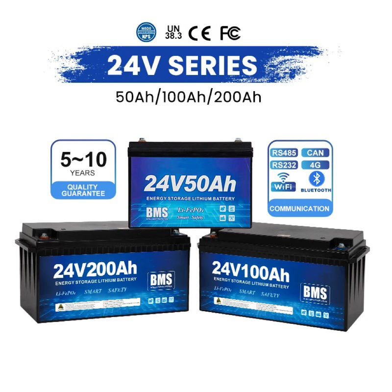 24V 60V Lithium Ion Battery Pack with Peak Current 240A 3s and Battery Size 560x300x235mm
