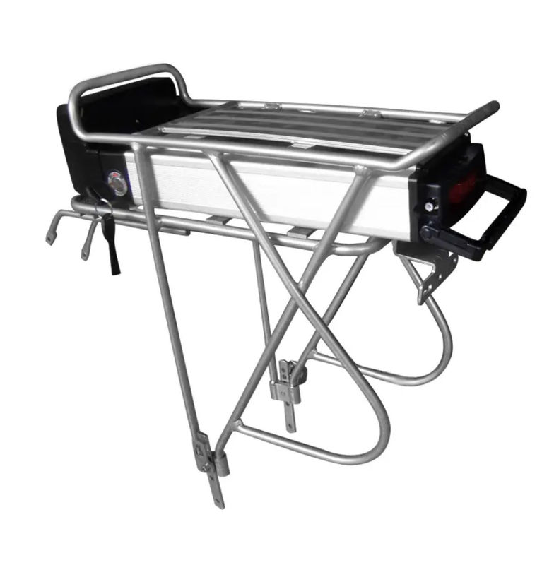 Rear Rack Ebike Battery Pack Charge Aluminum Alloy Shell Battery for E Bikes