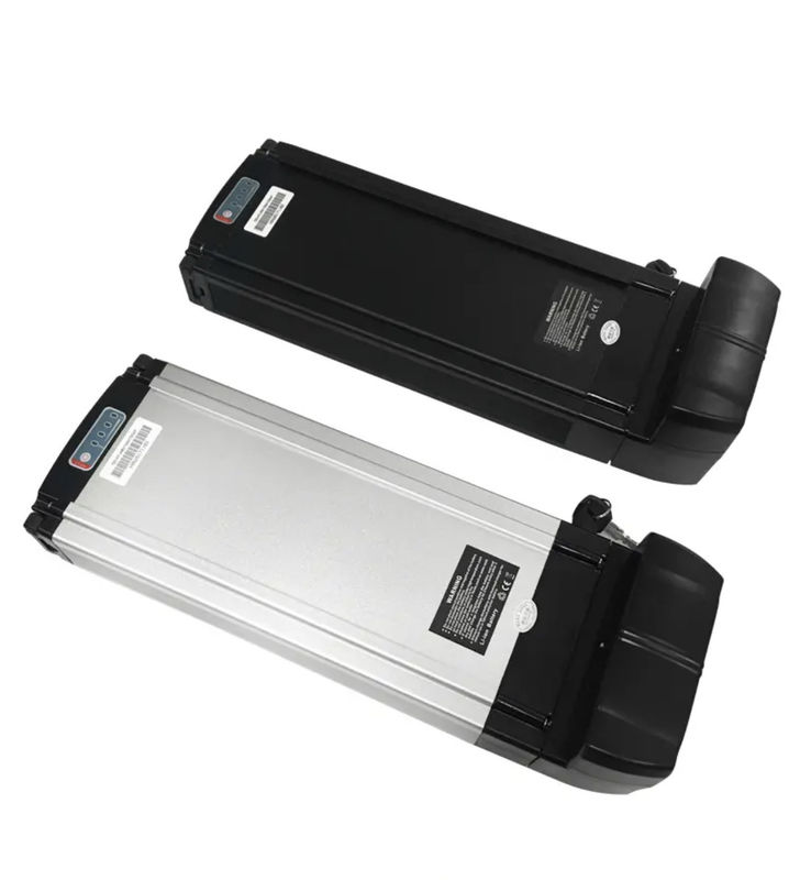 Eco Friendly Rear Rack Ebike Battery Pack Sliver Lithium Ion Battery for E Bikes