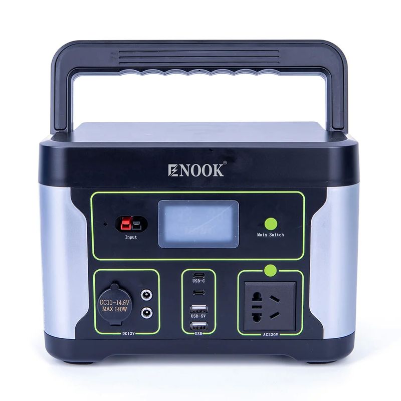 500W Solar Generator Solar Charging Portable Power Station Off Grid For Outdoor Camping