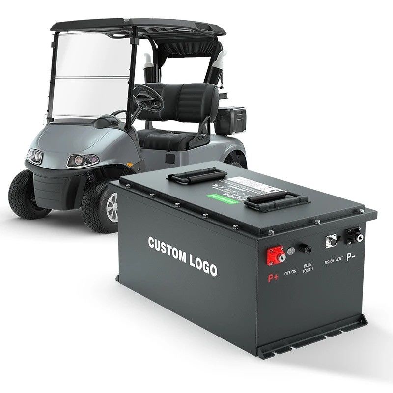 51.2V 105Ah LiFePO4 Golf Cart Battery Long Cycle Life EV LifePo4 Battery 48V 100Ah 200Ah