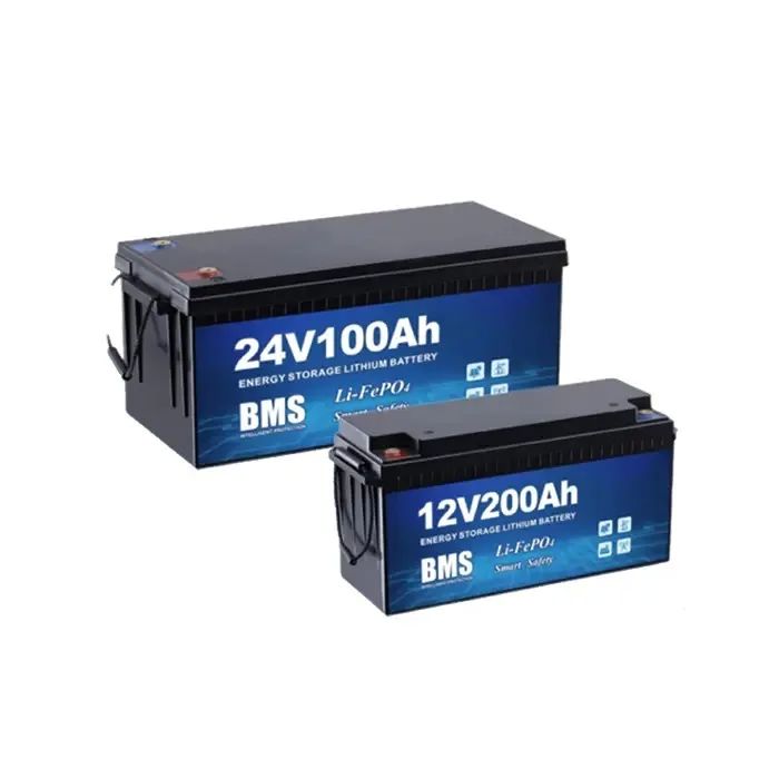 Deep Cycle Life 4000 Times 12V 200ah LiFePO4 Battery for Home Solar Storage System and RV