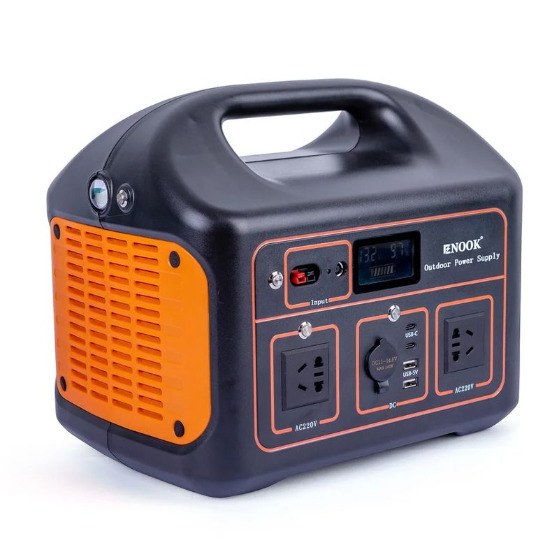 Outdoor Emergency Portable Power Station 1000W Pure Sine Wave with AC Adaptor